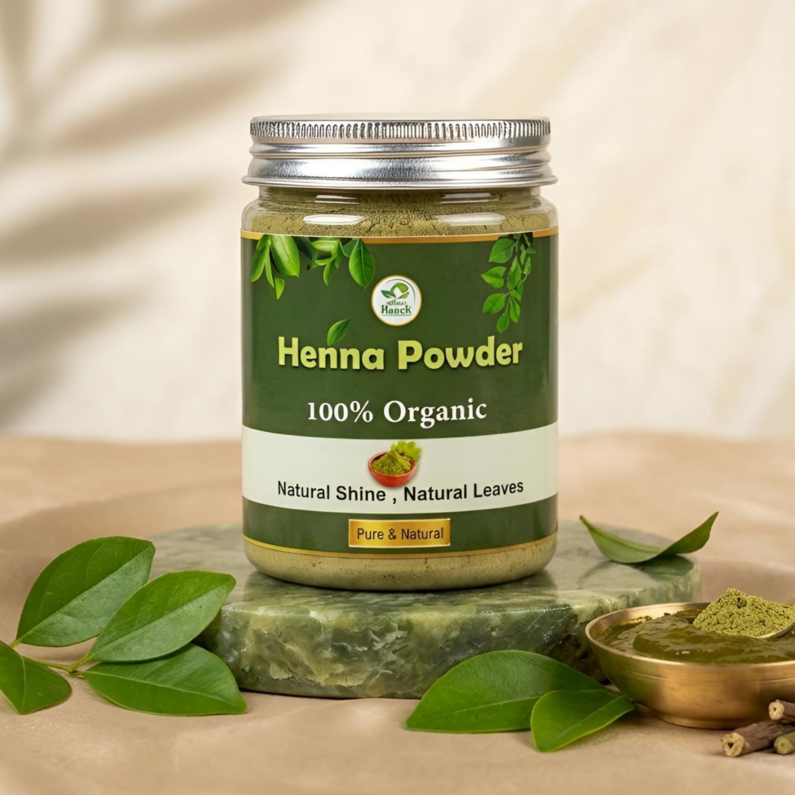 Organic Henna Powder – 100% Pure & Organic