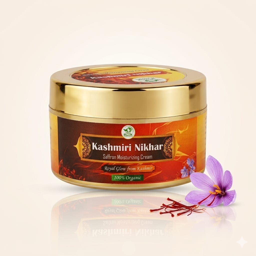 Kashmiri Nikhar - Saffron Moisturizing Cream - Image 4