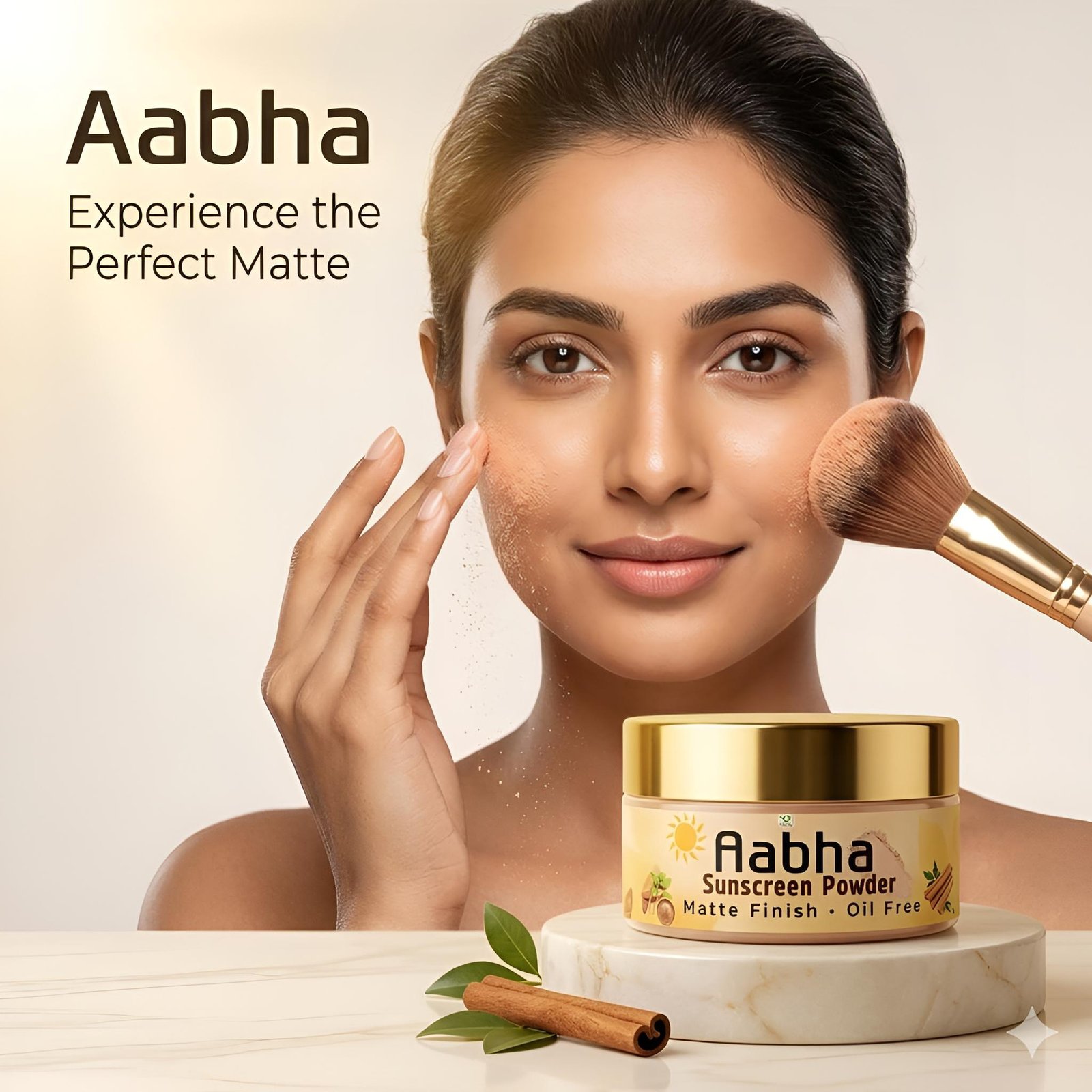 Aabha - Sunscreen Face Powder - Image 3