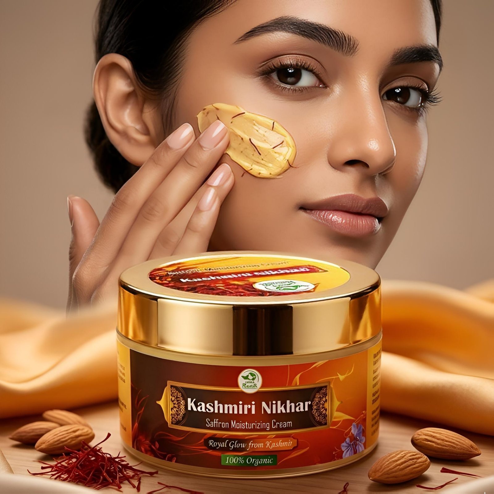 Kashmiri Nikhar - Saffron Moisturizing Cream - Image 3