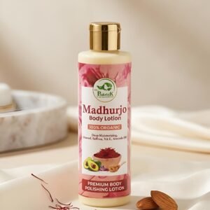 Madhurjo Body Lotion - For Dry Skin | Deep Nourishment | Almond milk & Saffron