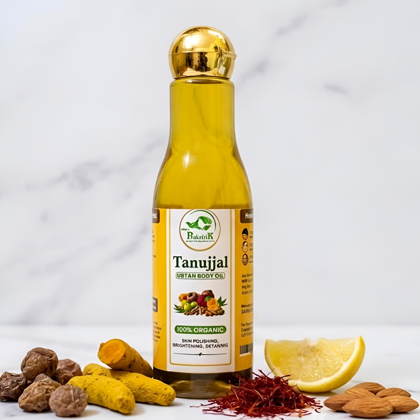 Tanujjal Ubtan Body Polishing Oil | Deep Hydration & Radiant Glow