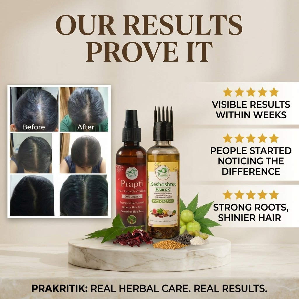 Hair Care Kit - Daily Hair Care Routine - <span style="font-size: 0.6em; color: #666;">(Keshoshree Hair Oil| Keshkomol Shampoo| Sukesh Hair Protein Mask| Prapti Hair Growth Vitalizer| Reshmi Hair Conditioner)</span> - Image 4